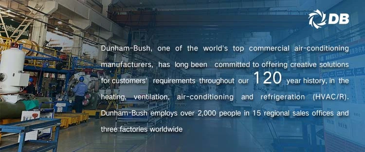 Dunham Bush 300-2500ton Quality Wide Application Long Lifespan High Efficiency Industrial Water Cooled Centrifugal Chiller